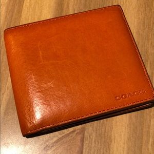 Coach Orange Men’s Wallet